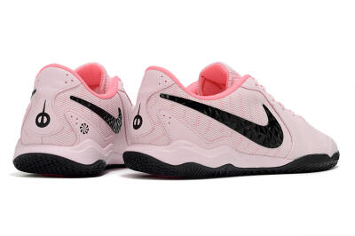 Men's Nike Tiempo Legend 10 Academy IC Indoor & Futsal Low-Tops Football Shoes - Pink/Black