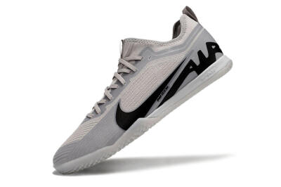 Men's Nike Air Zoom Mercurial Vapor 15 Pro IC Indoor & Futsal Low-Tops Football Shoes - Grey/Black