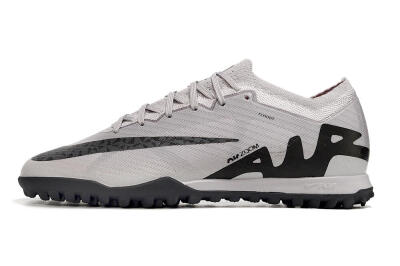 Men's Nike Air Zoom Mercurial Vapor 15 Elite TF Artificial Turf Low-Tops Football Shoes - Grey/Black/Pink