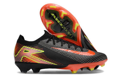 Men's Nike Air Zoom Mercurial Vapor 16 Elite FG Firm Ground Low-Tops Football Boots - Black/Red/Yellow
