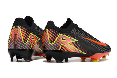Men's Nike Air Zoom Mercurial Vapor 16 Elite FG Firm Ground Low-Tops Football Boots - Black/Red/Yellow