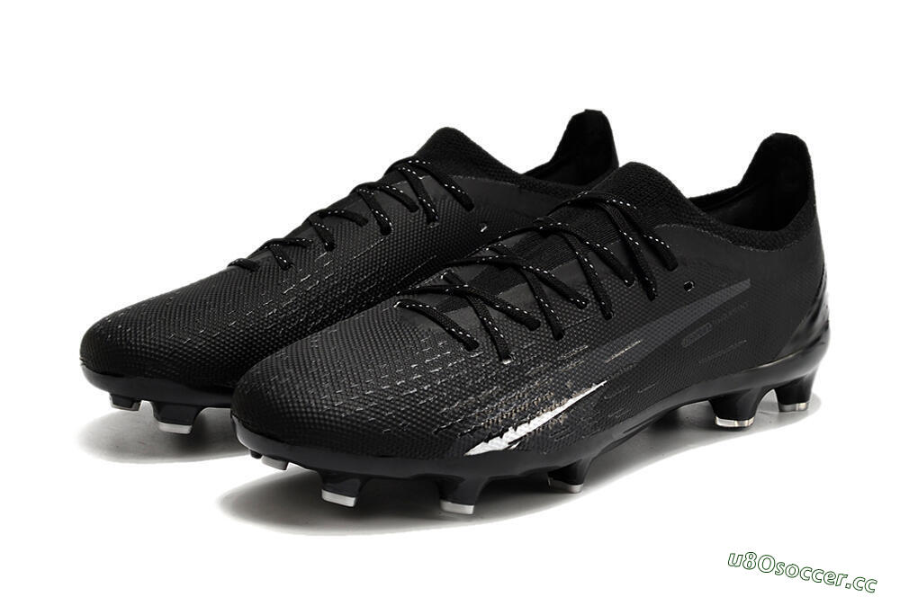 Men's Puma Ultra Ultimate FG Firm Ground Low-Tops Football Boots - Black/White 5