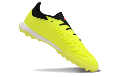 Unisex Adidas Predator 24 Elite TF Artificial Turf Low-Tops Football Shoes - Yellow/Black/White