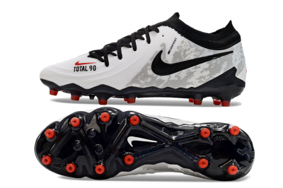Men's Nike Phantom Luna Elite AG Artificial Grass Low-Tops Football Boots - White/Grey/Black/Red