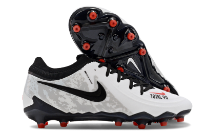 Men's Nike Phantom Luna Elite AG Artificial Grass Low-Tops Football Boots - White/Grey/Black/Red