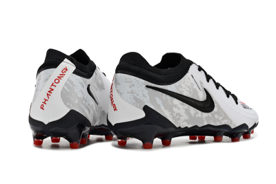 Men's Nike Phantom Luna Elite AG Artificial Grass Low-Tops Football Boots - White/Grey/Black/Red