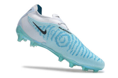 Unisex Nike Phantom GX Elite FG Firm Ground Low-Tops Football Boots - Jade/Black/Gold