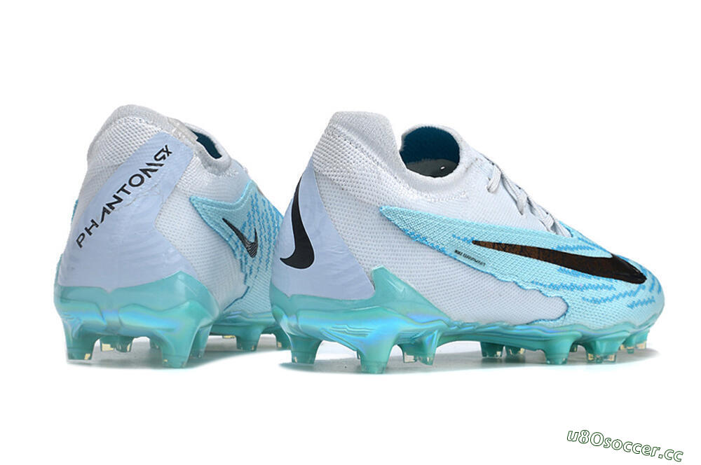 Unisex Nike Phantom GX Elite FG Firm Ground Low-Tops Football Boots - Jade/Black/Gold 9