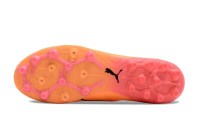 Men's Puma Ultra Ultimate MG Multi Ground Low-Tops Football Boots - Yellow/Black/Pink