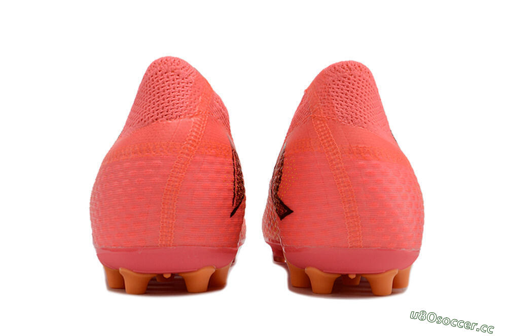 Men's Puma Future Ultimate MG Multi Ground Low-Tops Football Boots - Red/Black/Orange 5