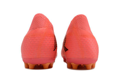 Men's Puma Future Ultimate MG Multi Ground Low-Tops Football Boots - Red/Black/Orange
