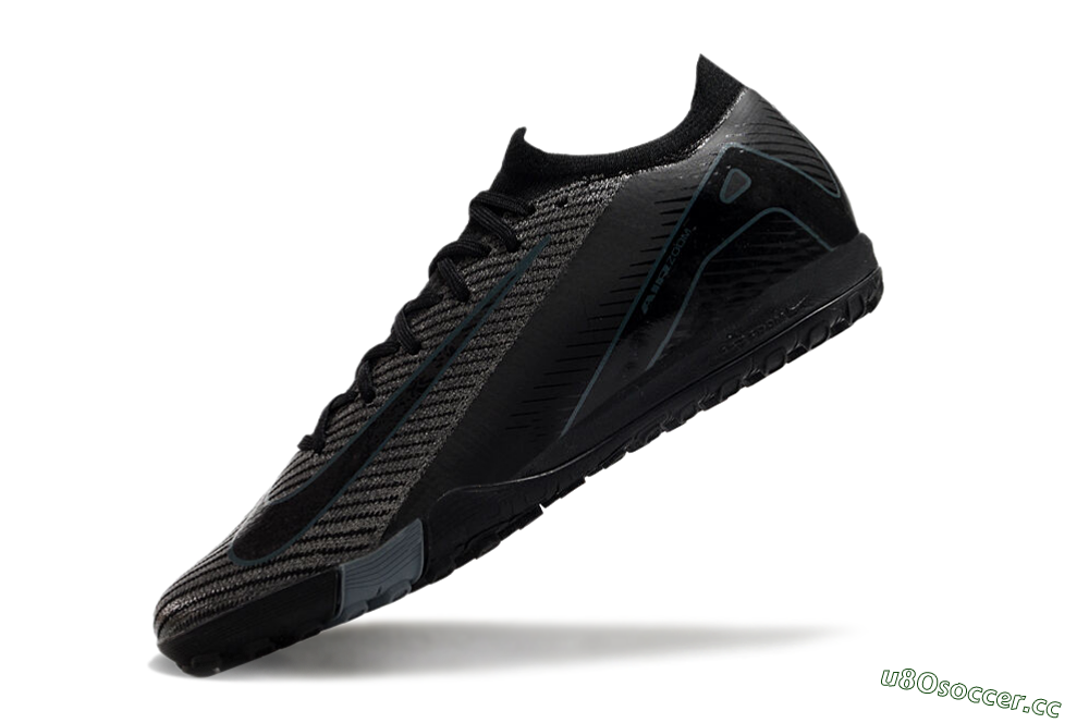 Men's Nike Air Zoom Mercurial Vapor 16 Elite TF Artificial Turf Low-Tops Football Shoes - Silver/Black/Blue 5