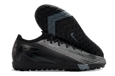 Men's Nike Air Zoom Mercurial Vapor 16 Elite TF Artificial Turf Low-Tops Football Shoes - Silver/Black/Blue
