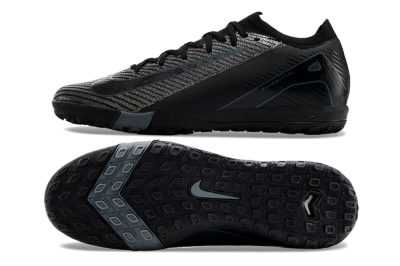 Men's Nike Air Zoom Mercurial Vapor 16 Elite TF Artificial Turf Low-Tops Football Shoes - Silver/Black/Blue
