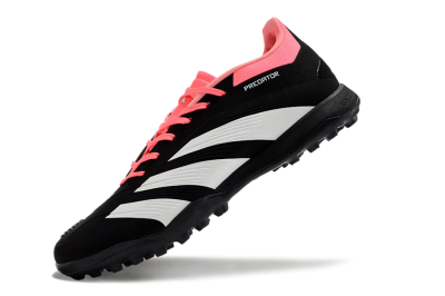 Men's Adidas Predator 24 Elite TF Artificial Turf Low-Tops Football Shoes - Black/White/Red
