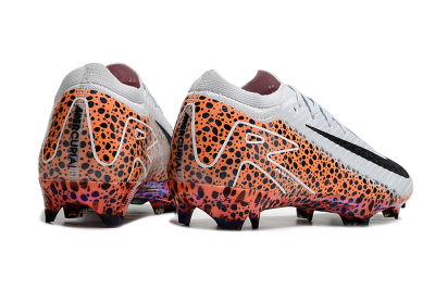 Men's Nike Air Zoom Mercurial Vapor 16 Elite FG Firm Ground Low-Tops Football Boots - Grey/Black/Leopard
