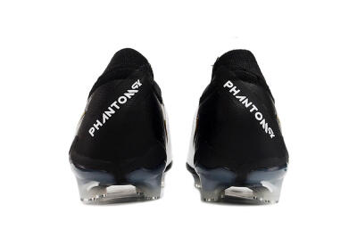 Men's Nike Phantom Luna Elite AG Artificial Grass Low-Tops Football Boots - White/Black/Gold