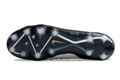 Men's Nike Phantom Luna Elite AG Artificial Grass Low-Tops Football Boots - White/Black/Gold