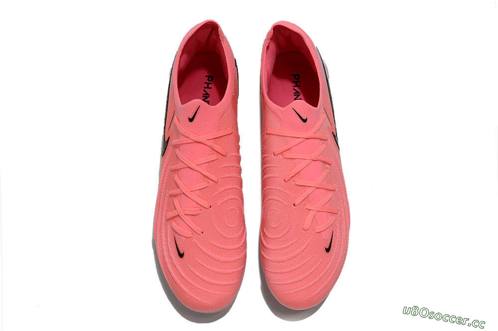 Men's Nike Phantom Luna Elite AG Artificial Grass Low-Tops Football Boots - Pink/Black/White 3