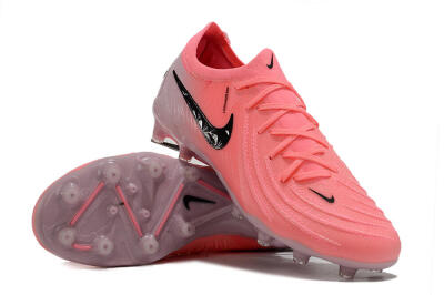 Men's Nike Phantom Luna Elite AG Artificial Grass Low-Tops Football Boots - Pink/Black/White
