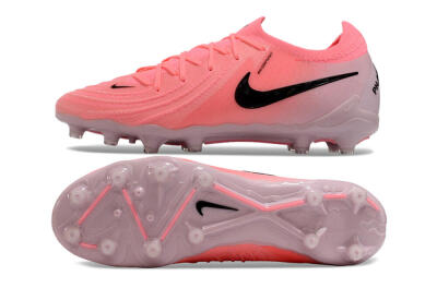 Men's Nike Phantom Luna Elite AG Artificial Grass Low-Tops Football Boots - Pink/Black/White