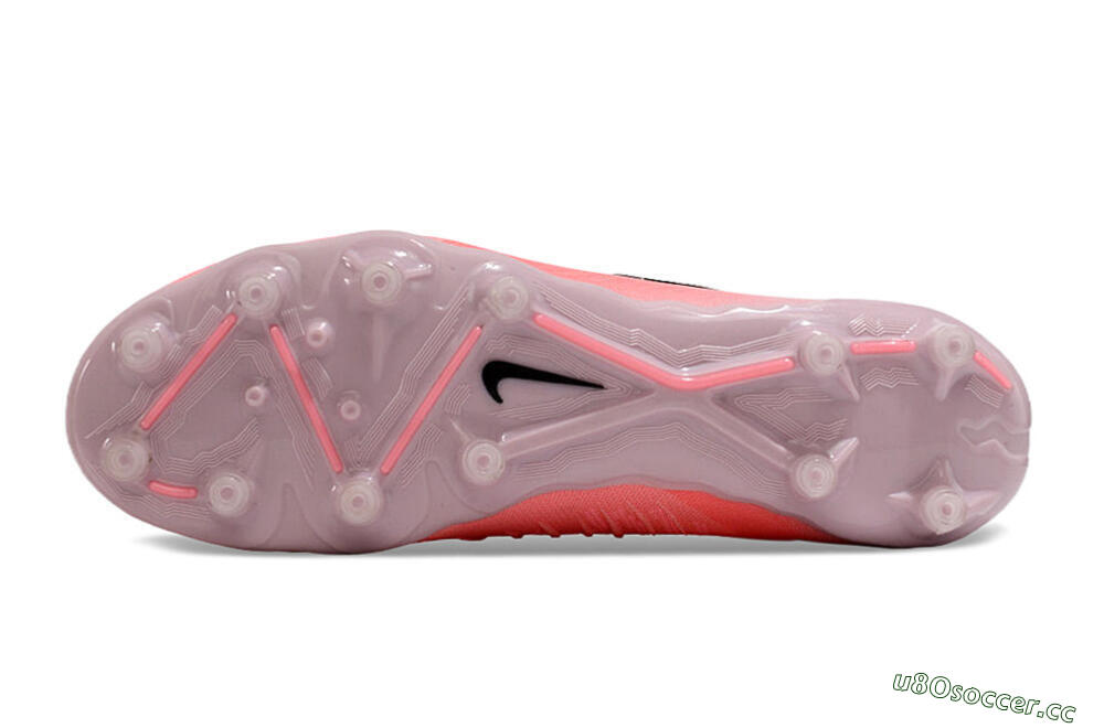 Men's Nike Phantom Luna Elite AG Artificial Grass Low-Tops Football Boots - Pink/Black/White 5