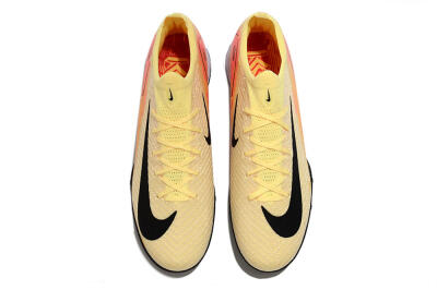 Unisex Nike Air Zoom Mercurial Vapor 16 Elite TF Artificial Turf Low-Tops Football Shoes - Yellow/Black/Orange