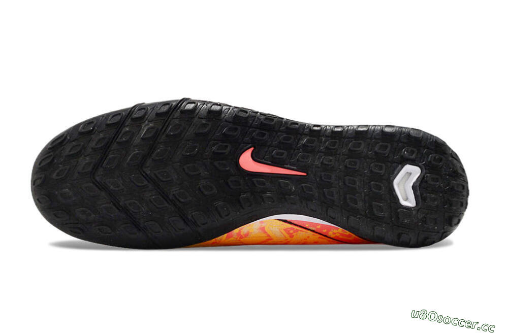 Unisex Nike Air Zoom Mercurial Vapor 16 Elite TF Artificial Turf Low-Tops Football Shoes - Yellow/Black/Orange 6