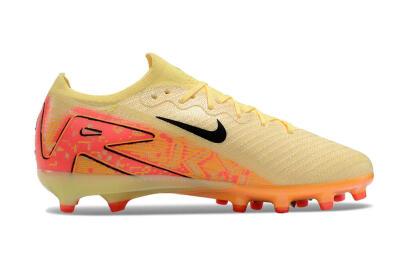 Unisex Nike Air Zoom Mercurial Vapor 16 Elite AG Artificial Grass Low-Tops Football Boots - Yellow/Black/Orange