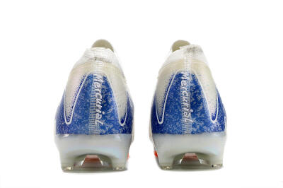 Unisex Nike Air Zoom Mercurial Vapor 16 Elite AG Artificial Grass Low-Tops Football Boots - Beige/Blue