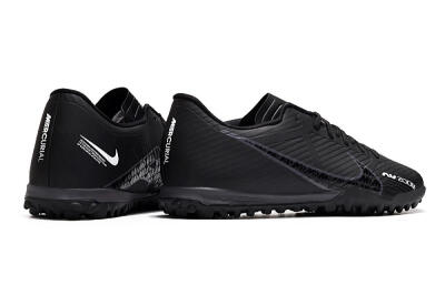 Men's Nike Mercurial Vapor 15 Elite TF Artificial Turf Low-Tops Football Shoes - Black