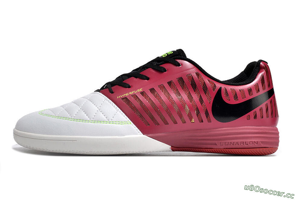 Unisex Nike Lunar Gato 2 IC Indoor & Futsal Low-Tops Football Shoes - White/Red/Black 0
