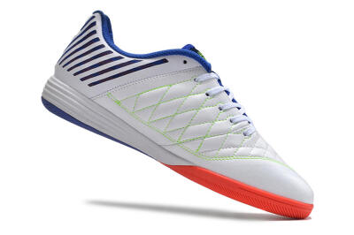 Unisex Nike Lunar Gato 2 IC Indoor & Futsal Low-Tops Football Shoes - White/Blue/Red