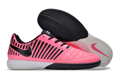 Unisex Nike Lunar Gato 2 IC Indoor & Futsal Low-Tops Football Shoes - Pink/Black