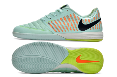 Unisex Nike Lunar Gato 2 IC Indoor & Futsal Low-Tops Football Shoes - Jade/Black/Red