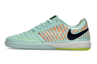 Unisex Nike Lunar Gato 2 IC Indoor & Futsal Low-Tops Football Shoes - Jade/Black/Red