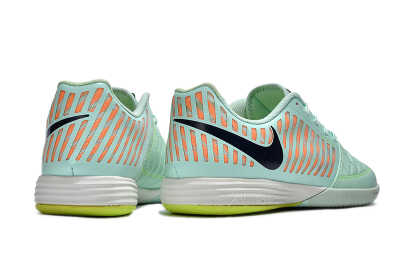 Unisex Nike Lunar Gato 2 IC Indoor & Futsal Low-Tops Football Shoes - Jade/Black/Red