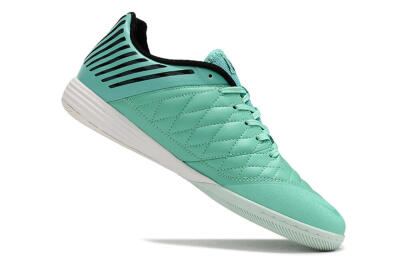 Unisex Nike Lunar Gato 2 IC Indoor & Futsal Low-Tops Football Shoes - Jade/Black/Red