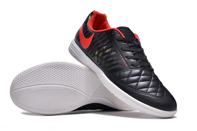 Unisex Nike Lunar Gato 2 IC Indoor & Futsal Low-Tops Football Shoes - Black/Red/White