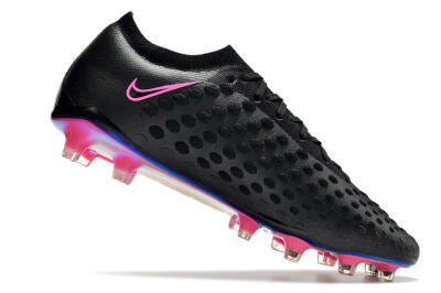 Men's Nike Phantom Ultra Venom FG Firm Ground Low-Tops Football Boots - Black/Pink