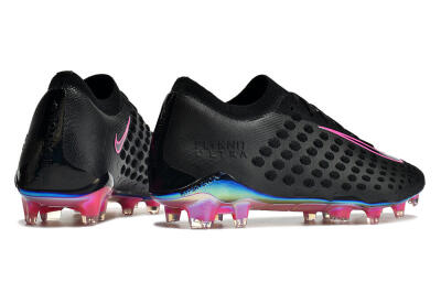 Men's Nike Phantom Ultra Venom FG Firm Ground Low-Tops Football Boots - Black/Pink