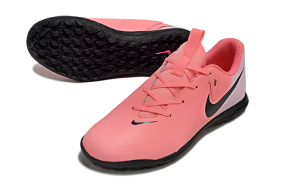 Men's Nike Phantom GX 2 Acad LV8 TF Artificial Turf Low-Tops Football Shoes - Red/Pink/Black