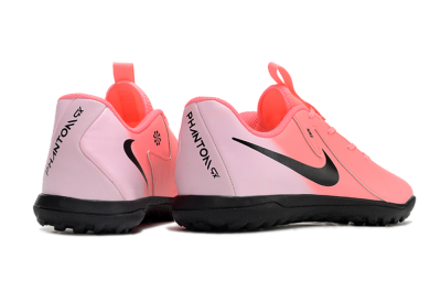 Men's Nike Phantom GX 2 Acad LV8 TF Artificial Turf Low-Tops Football Shoes - Red/Pink/Black