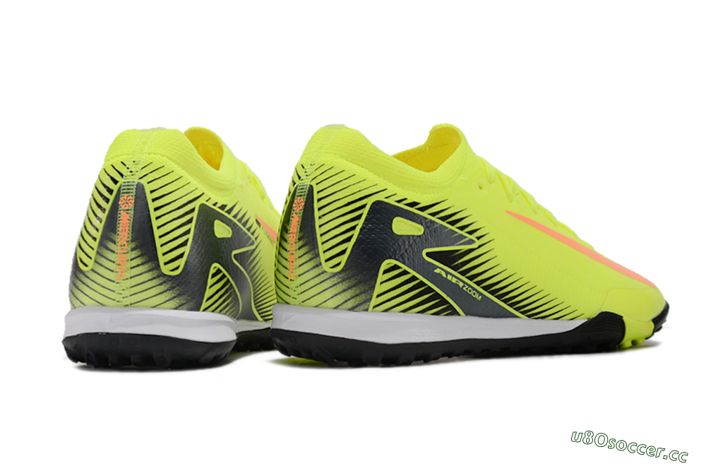 Men's Nike Air Zoom Mercurial Vapor 16 Elite TF Artificial Turf Low-Tops Football Shoes - Yellow/Red/White 6