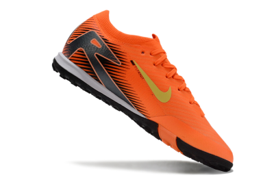 Men's Nike Air Zoom Mercurial Vapor 16 Elite TF Artificial Turf Low-Tops Football Shoes - Red/Yellow/Black