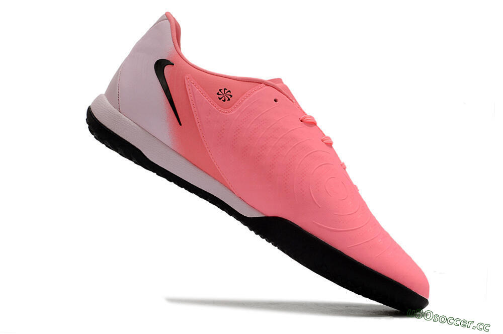 Men's Nike Phantom GX 2 Acad LV8 IC Indoor & Futsal Low-Tops Football Shoes - Red/Pink/Black 4