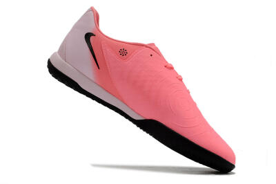 Men's Nike Phantom GX 2 Acad LV8 IC Indoor & Futsal Low-Tops Football Shoes - Red/Pink/Black