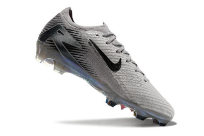 Men's Nike Air Zoom Mercurial Vapor 16 Elite FG Firm Ground Low-Tops Football Boots - Grey/Black/Gold
