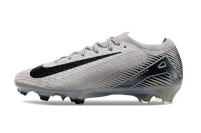 Men's Nike Air Zoom Mercurial Vapor 16 Elite FG Firm Ground Low-Tops Football Boots - Grey/Black/Gold