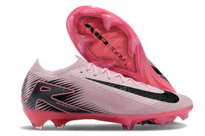 Men's Nike Air Zoom Mercurial Vapor 16 Elite FG Firm Ground Low-Tops Football Boots - Pink/Black